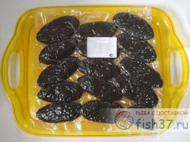 Икра палтуса черная в упаковке по 500 гр