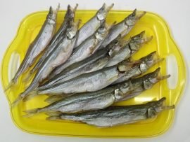 Корюшка вяленая икряная